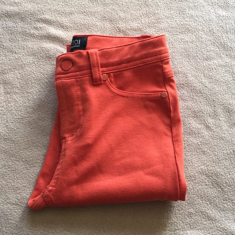 Orange Jeggings